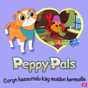 Peppy Pals: Coryn hassuttelu käy muiden hermoille