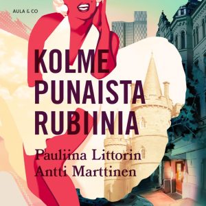 Kolme punaista rubiinia