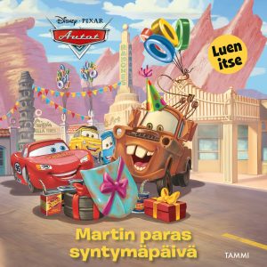 Disney Pixar Autot. Martin paras syntymäpäivä. Luen itse