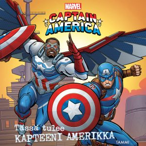 Marvel. Tässä tulee Kapteeni Amerikka. Luen itse