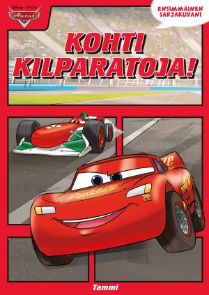 Disney Pixar Autot. Ensimmäinen sarjakuvani. Kohti kilparatoja!
