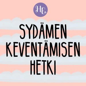 Sydämen keventämisen hetki