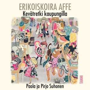 Erikoiskoira Affe - Kevätretki kaupungilla