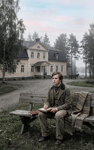 Elias Lönnrotin nuoruuden ajoilta Laukon kartanossa