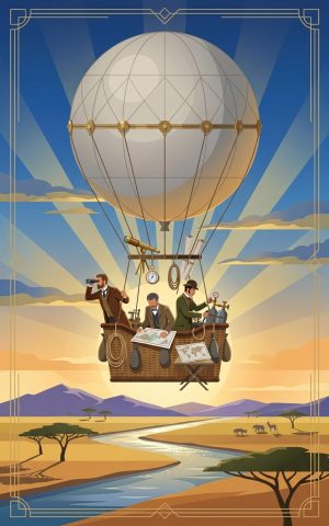 Viisi viikkoa ilmapallossa