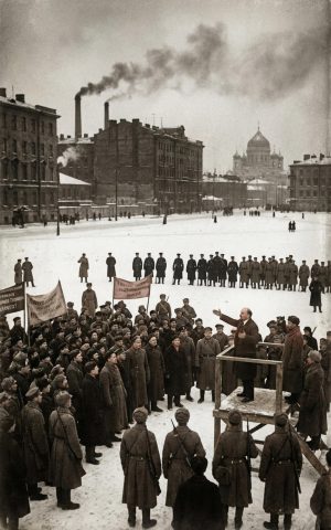 Bolshevismi ja olot Venäjällä