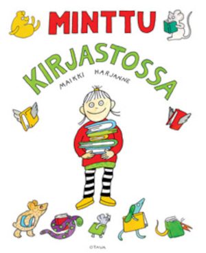 Minttu kirjastossa